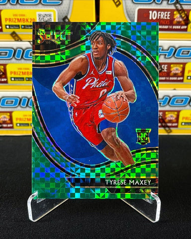 Tyrese Maxey RC 2020 Select Courtside Green 1/5