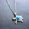 Baby Sea Turtle Opal Necklace
